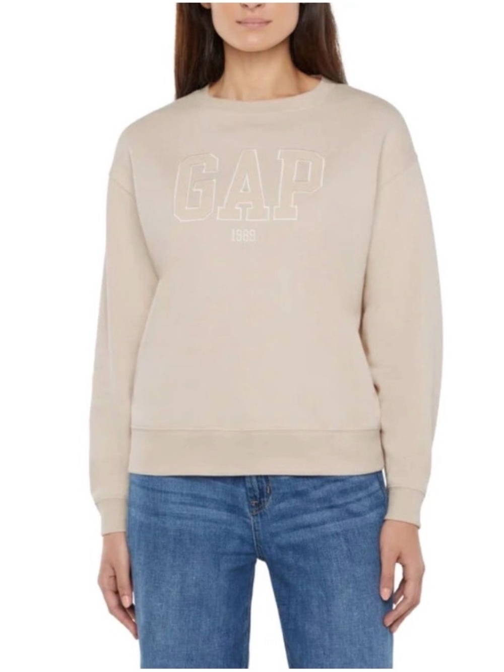 GAP Women’s Logo Crewneck Sweater